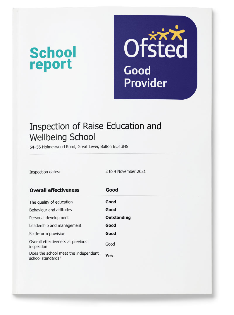Ofsted Raise Education Wellbeing School Ofsted Raise Education Wellbeing School